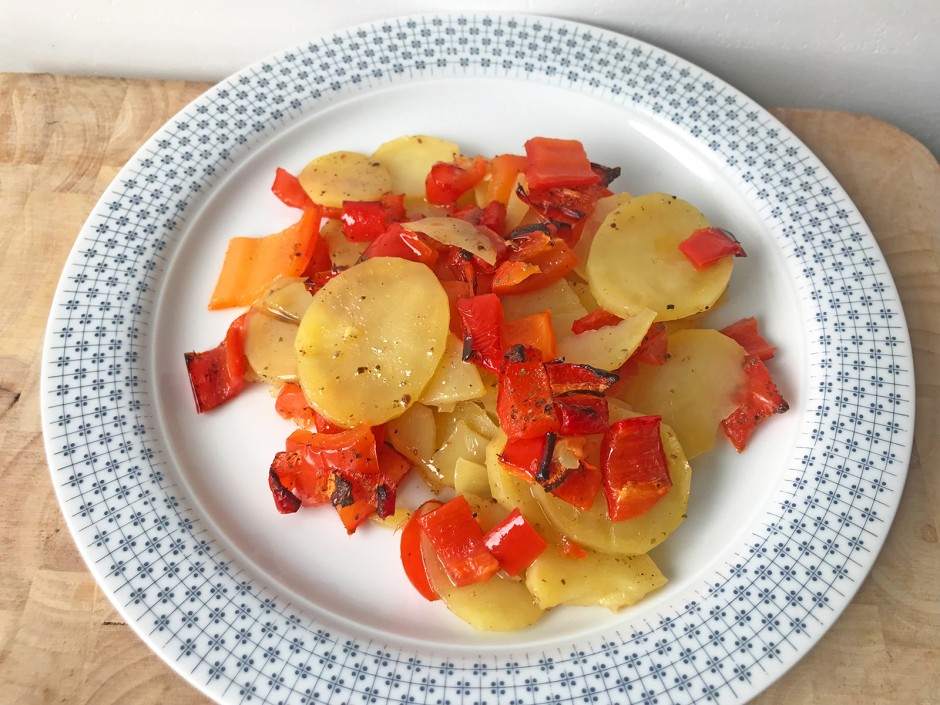 Paprika-Erdäpfel-Gratin Paprika-Erdäpfel-Gratin