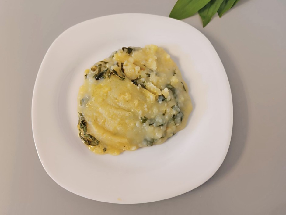 Überbackenes Erdäpfelpüree