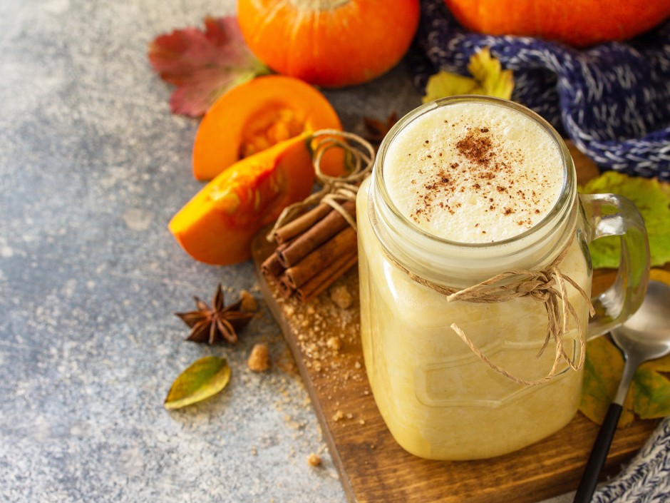 Goldener Herbst-Smoothie