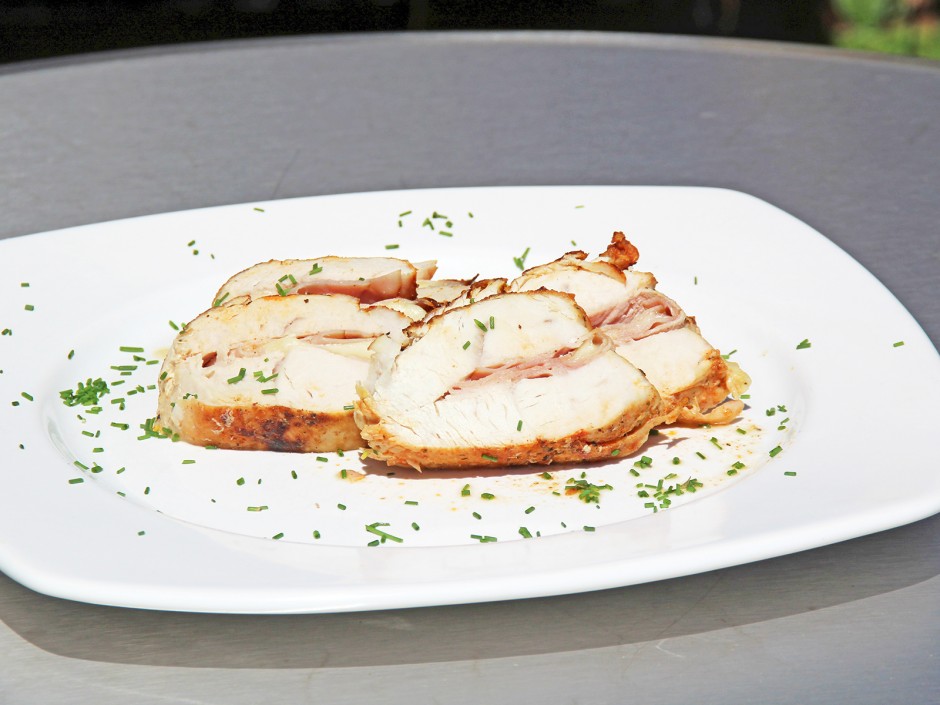 Gefüllte Putenbrust mit Schinken und Käse - Rezept Gefüllte Putenbrust mit Schinken und Käse - Rezept